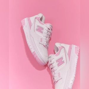 <New>New Balance Womens 550 White/pink BBW550BD